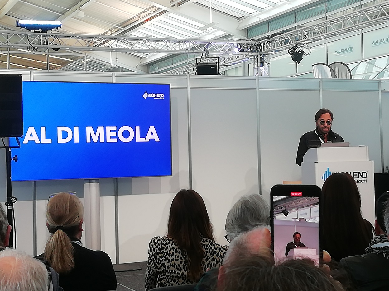 Al Di Meola - press conference