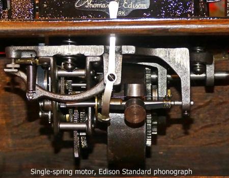 [Edison single-spring motor]