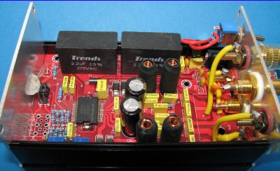 Trends Audio TA-10.2.P class-T power amplifier - interior