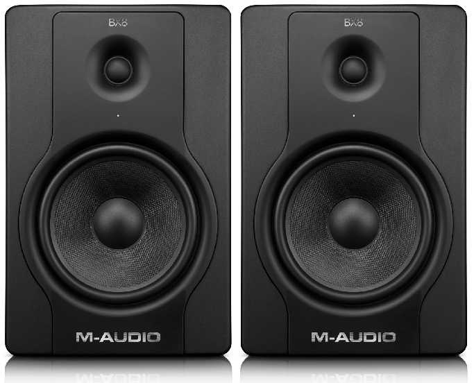 Review] M-Audio BX8 D2 active pro monitors listening test