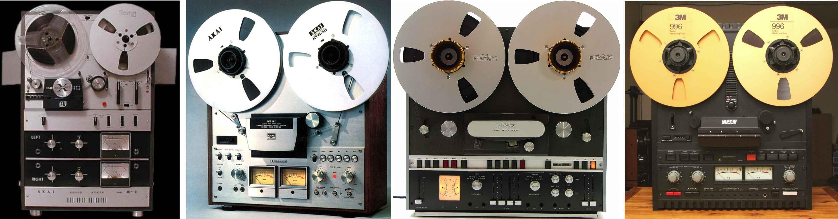 Reel To Reel Tape Recorders / Decks… Ready to GO! RESTORED